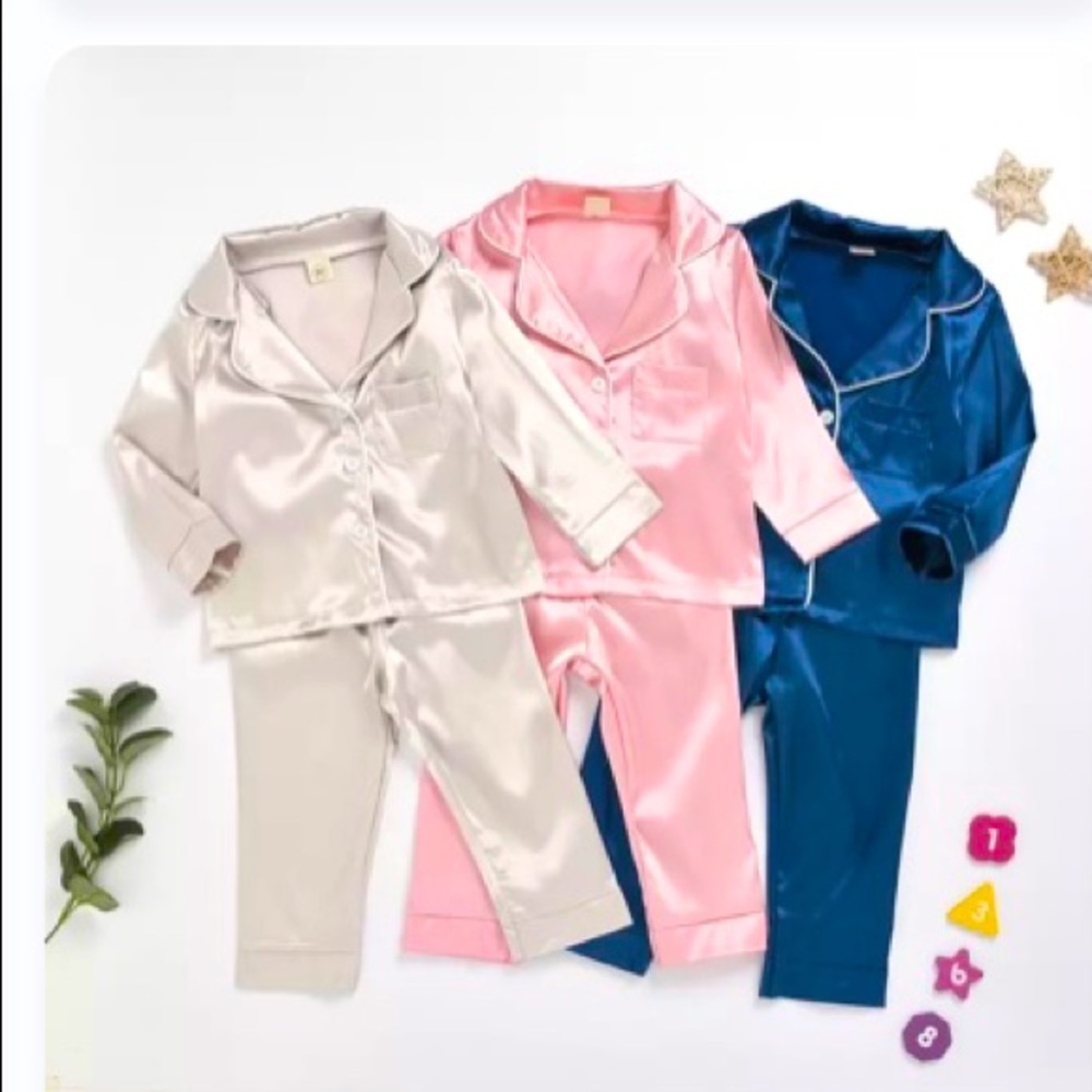 Kids Satin Pajamas